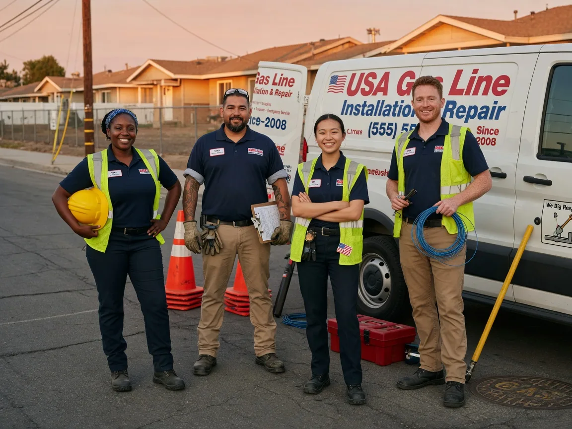 Gas Line Installation company in Woodleaf, NC